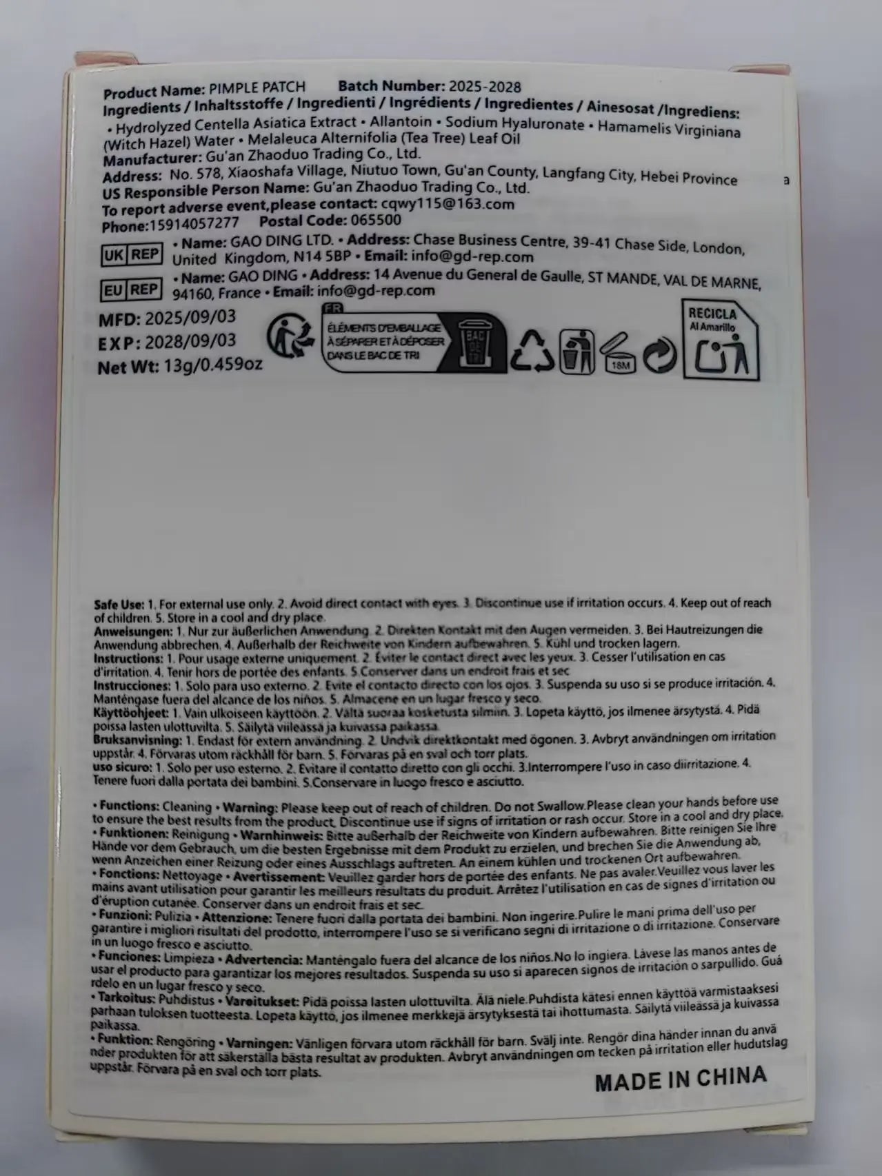 Patchs Yeux Hydratants Roses