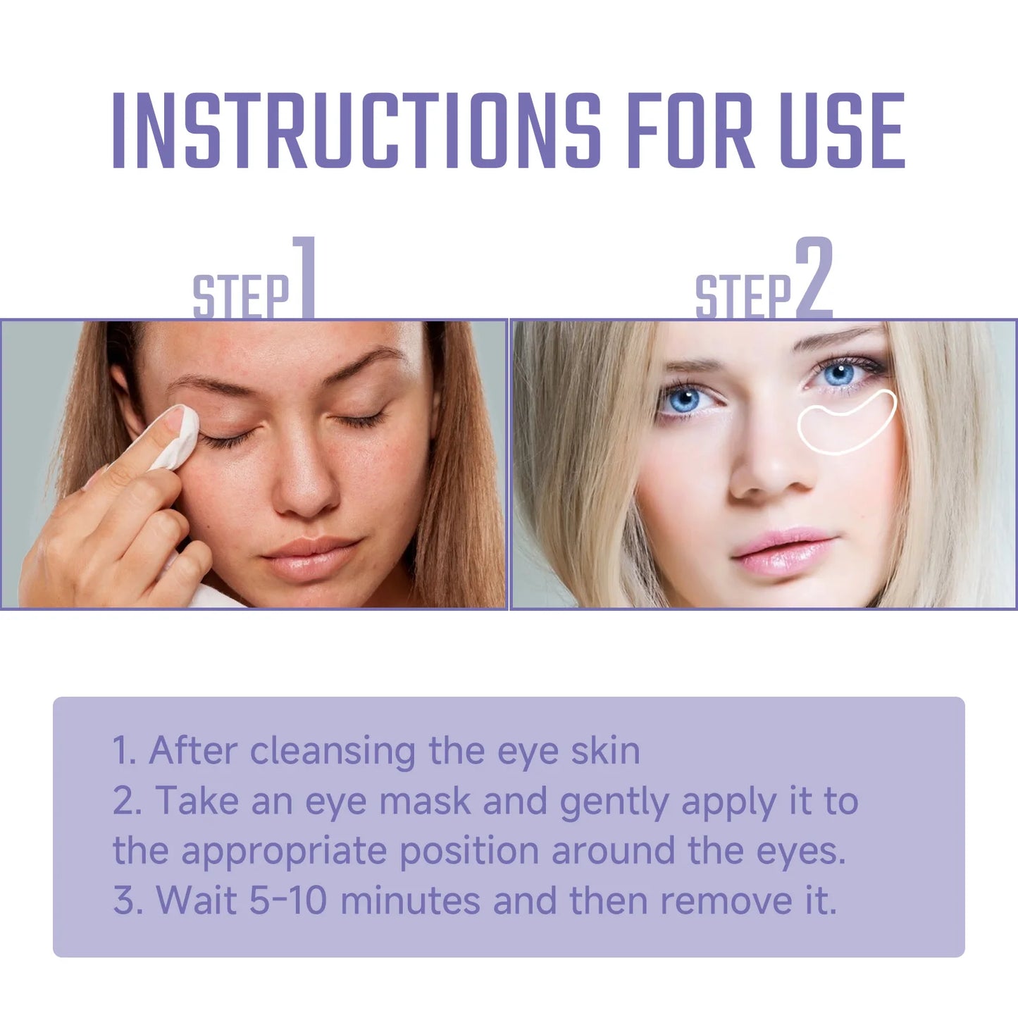 Masque Yeux Collagène et Acide Hyaluronique