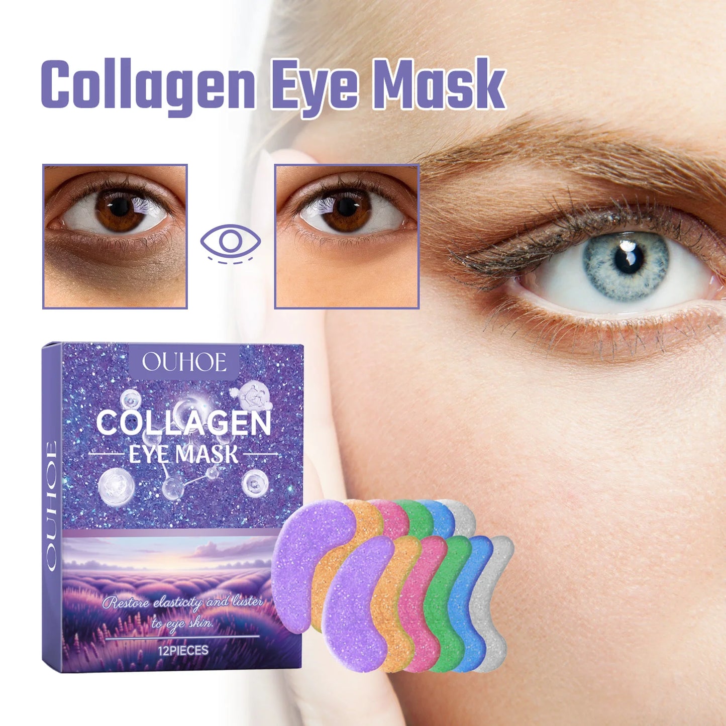 Masque Yeux Collagène et Acide Hyaluronique